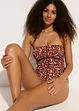 Maillot 1 pièce bandeau à bretelles multifonctions, bonprix