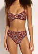 Bas de bikini taille haute, échancré, bonprix