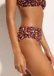 Bas de bikini taille haute, échancré, bonprix