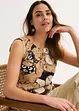 Blouse sans manches en viscose, bonprix