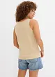 Tanktop aus reiner Bio-Baumwolle (2er Pack), bonprix