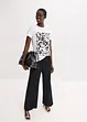 T-Shirt mit Leoprint, bonprix