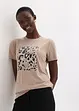 T-shirt à imprimé léopard, bonprix
