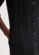 Hemdblusenkleid mit Leiterspitze, bonprix