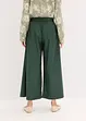 Pantalon en popeline de coton et ceinture (ens. 2 pces), bonprix