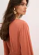 Jerseykleid mit Raffungen, bonprix