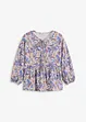 Blouse en jersey avec laçage, bonprix