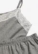 Pyjashort avec bordure dentelle, bonprix