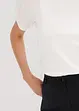Jerseyshirt mit Ärmeln aus Baumwollpopeline, bonprix