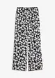 Palazzo-Hose aus strukturiertem Material, bonprix