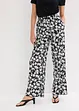 Palazzo-Hose aus strukturiertem Material, bonprix
