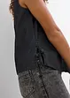 Jeans-Blusentop aus Bio-Baumwolle, bonprix