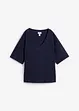 Strukturshirt aus reiner Baumwolle, bonprix