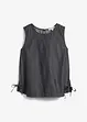 Jeans-Blusentop aus Bio-Baumwolle, bonprix