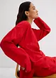 Oversized Tunikabluse aus strukturiertem Crinkle-Viskose-Mix, bonprix
