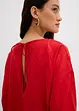Oversized Tunikabluse aus strukturiertem Crinkle-Viskose-Mix, bonprix