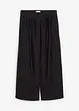 Palazzo-Hose aus strukturiertem Crinkle-Viskose-Mix, bonprix