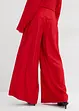 Palazzo-Hose aus strukturiertem Crinkle-Viskose-Mix, bonprix