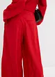 Palazzo-Hose aus strukturiertem Crinkle-Viskose-Mix, bonprix