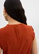 Top aus strukturiertem Crinkle, bonprix