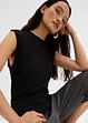 Top aus strukturiertem Crinkle, bonprix