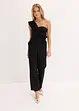 One-Shoulder-Jumpsuit aus leichter Viskose, bonprix