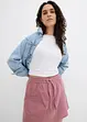 Hosenrock aus weichem Musselin, bonprix