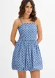 Bandeau-Kleid aus reiner Baumwolle, bonprix