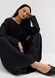Oversized Tunikabluse aus strukturiertem Crinkle-Viskose-Mix, bonprix
