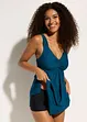 Long-Tankini (2-tlg.Set) mit Zick-Zack Saum, bonprix