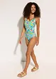 Maillot 1 pièce à encolure V, bonprix