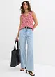 Blouse sans manches en viscose fluide, bonprix