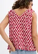 Blouse sans manches en viscose fluide, bonprix