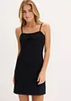 Minikleid mit Fake-Leather-Detail, bonprix