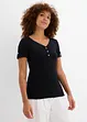 Henleyshirt aus reiner Bio-Baumwolle, bonprix
