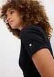 Henleyshirt aus reiner Bio-Baumwolle, bonprix