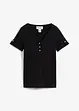 Henleyshirt aus reiner Bio-Baumwolle, bonprix