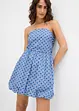 Bandeau-Kleid aus reiner Baumwolle, bonprix