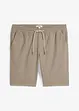 Bermuda 100% coton à taille élastiquée, Regular, bonprix