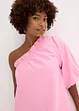Robe en coton à encolure asymétrique, bonprix