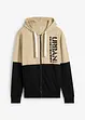 Kapuzen-Sweatjacke aus reiner Bio-Baumwolle, bonprix