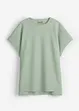 T-shirt plus long derrière en jersey coton épais, bonprix
