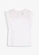 Shirt mit Spitzeneinsatz, bonprix