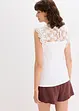 Shirt mit Spitzeneinsatz, bonprix
