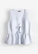 Blouse sans manches rayée, bonprix