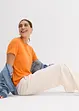 T-Shirt aus fließender Viskose, bonprix