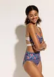 Bikini bustier (ens. 2 pces), esprit portefeuille, bonprix