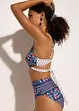 Bikini bustier (ens. 2 pces), esprit portefeuille, bonprix
