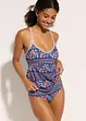 Tankini (ens. 2 pces) à bretelles croisées, bonprix
