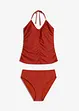Neckholder-Tankini (2-tlg.Set) mit Raffung, bonprix